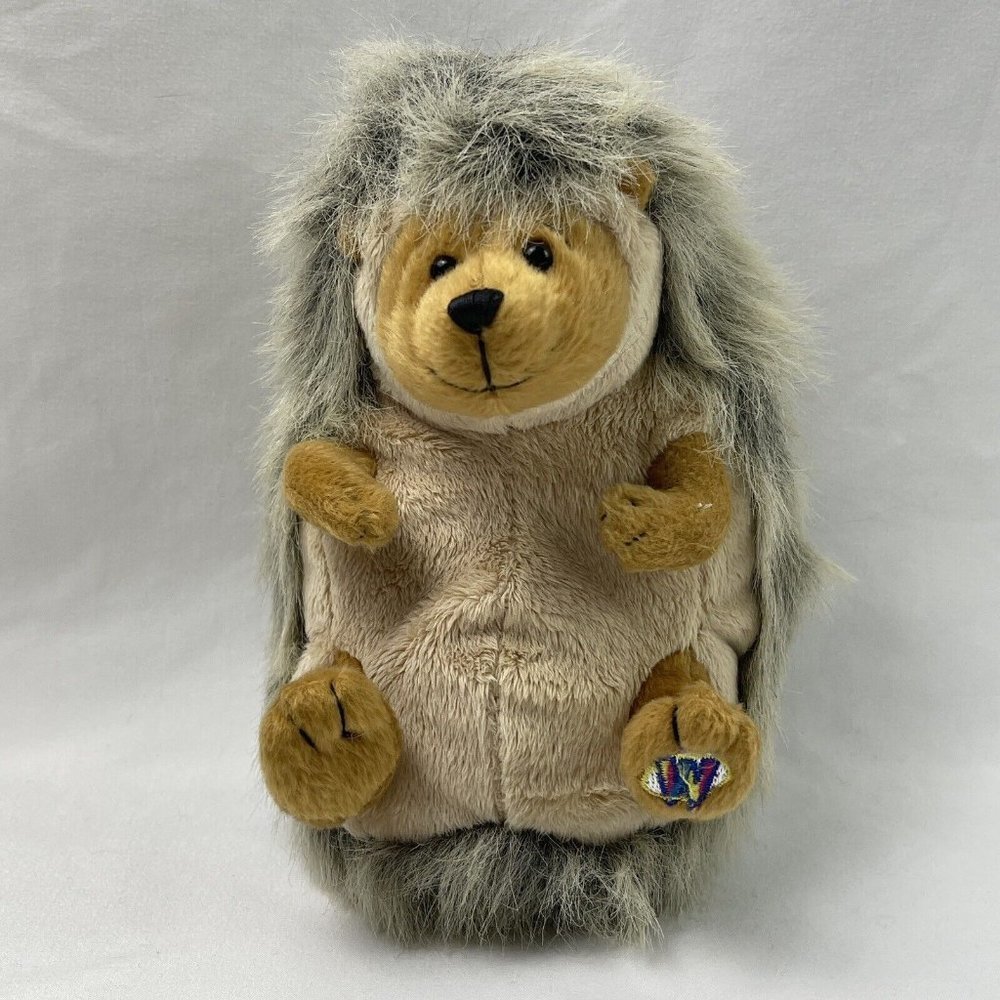 Ganz Webkinz Hedgehog Plush Partially Weighted 8" Stuffed Animal Toy No Code